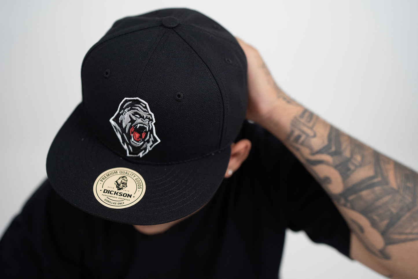 Logo Snapback - Black