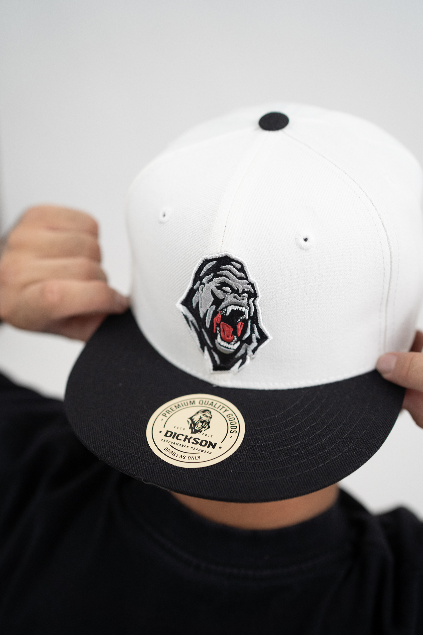 Logo Snapback - White